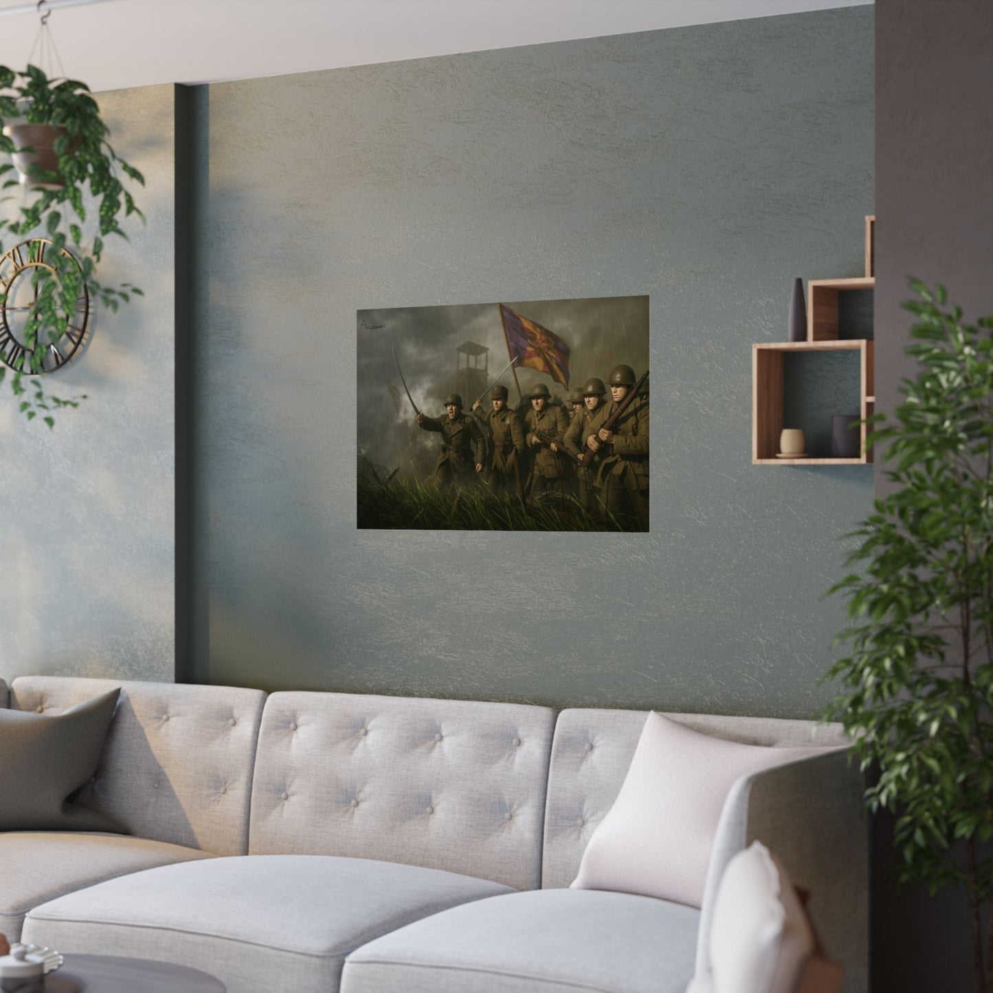 Octavian Satin War Poster