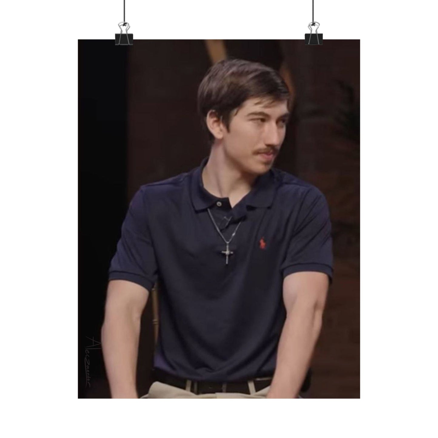 Aleczaender Satin Poster