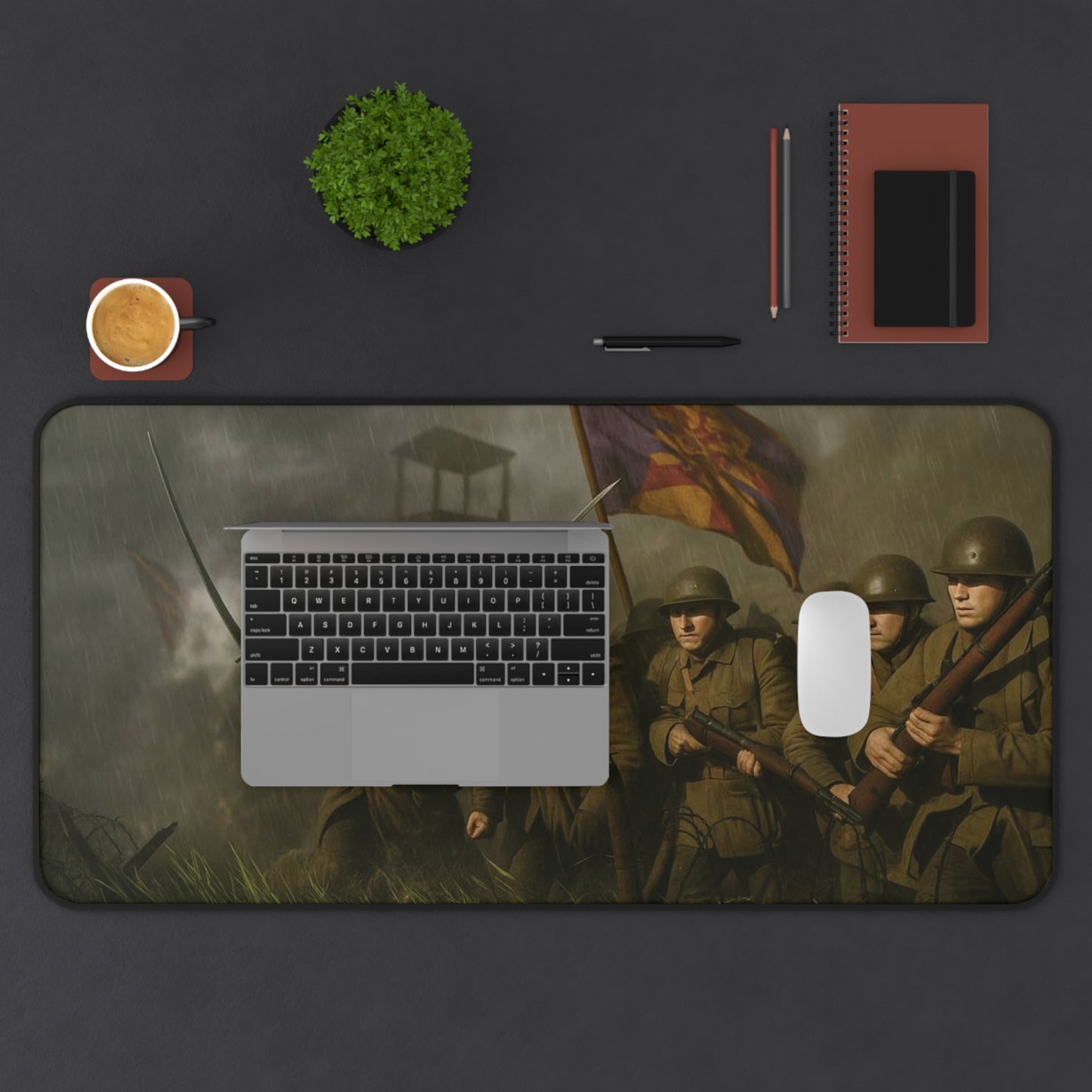 Aleczaender Desk Mat