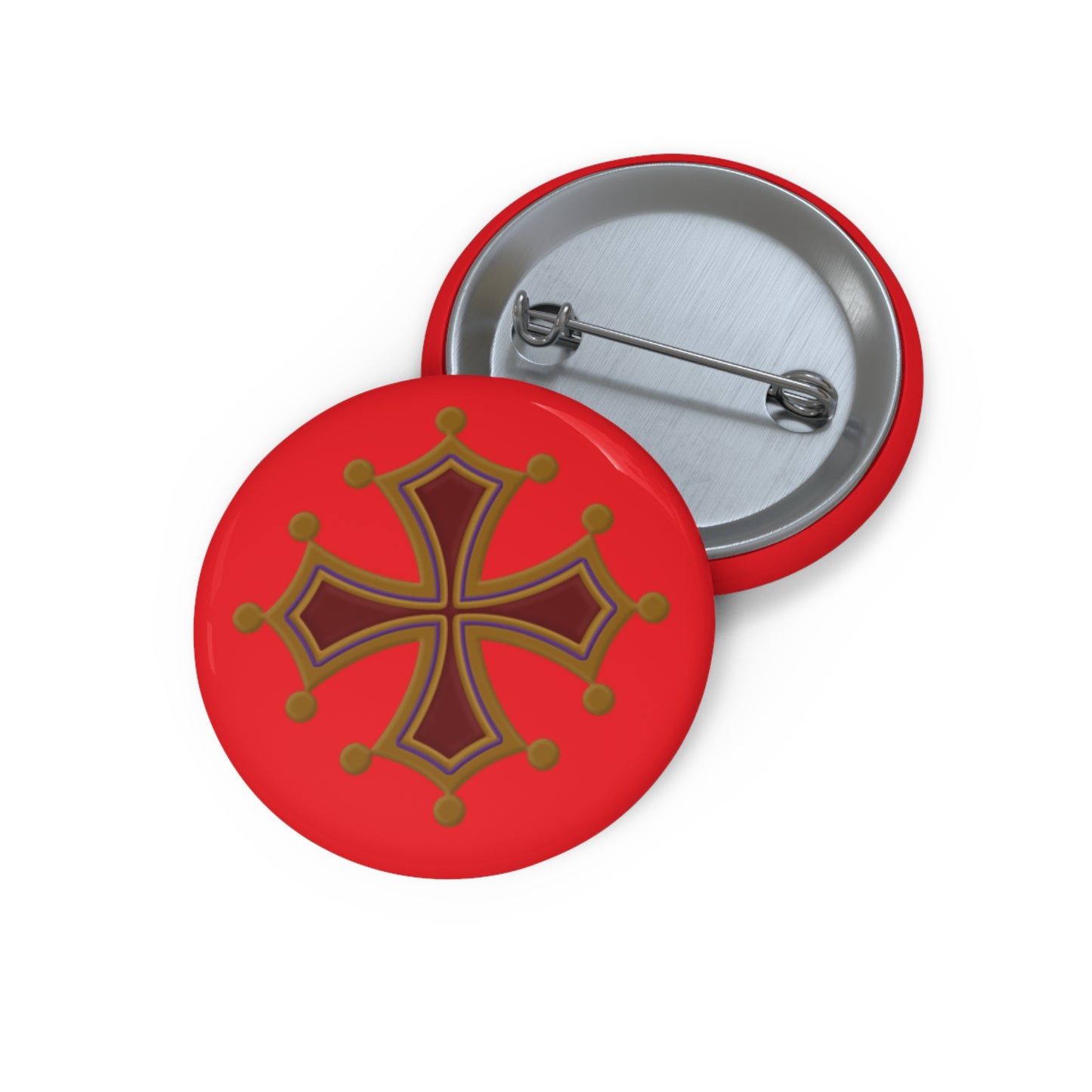 Red Octavian Pin