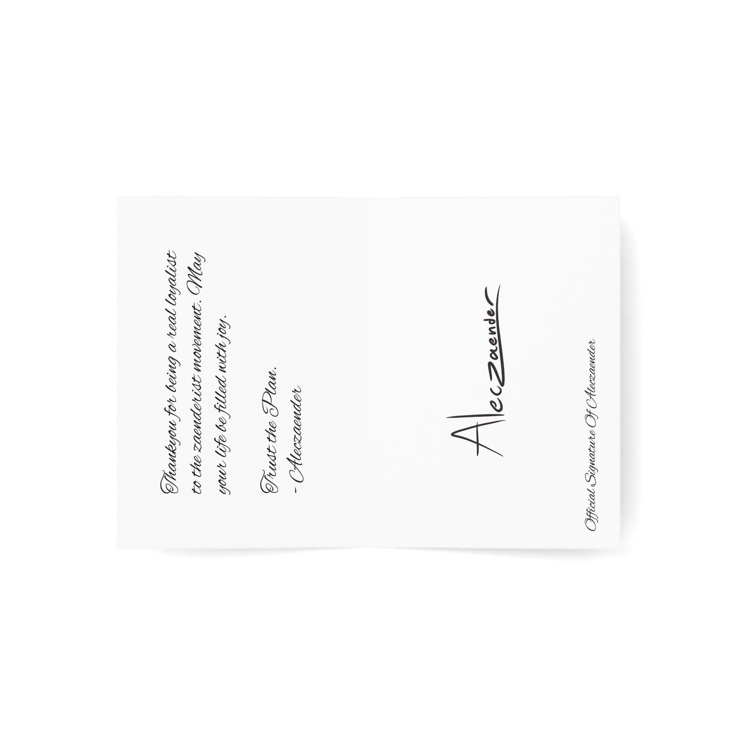 True Loyalist - Official Aleczaender Signature