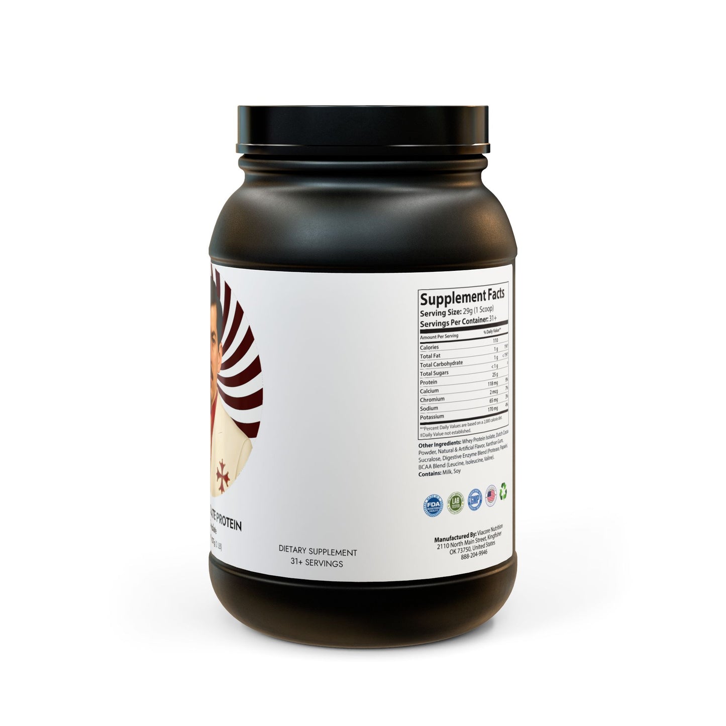 Aleczaender's Whey Isolate Protein Supplement (907g, 2lb)