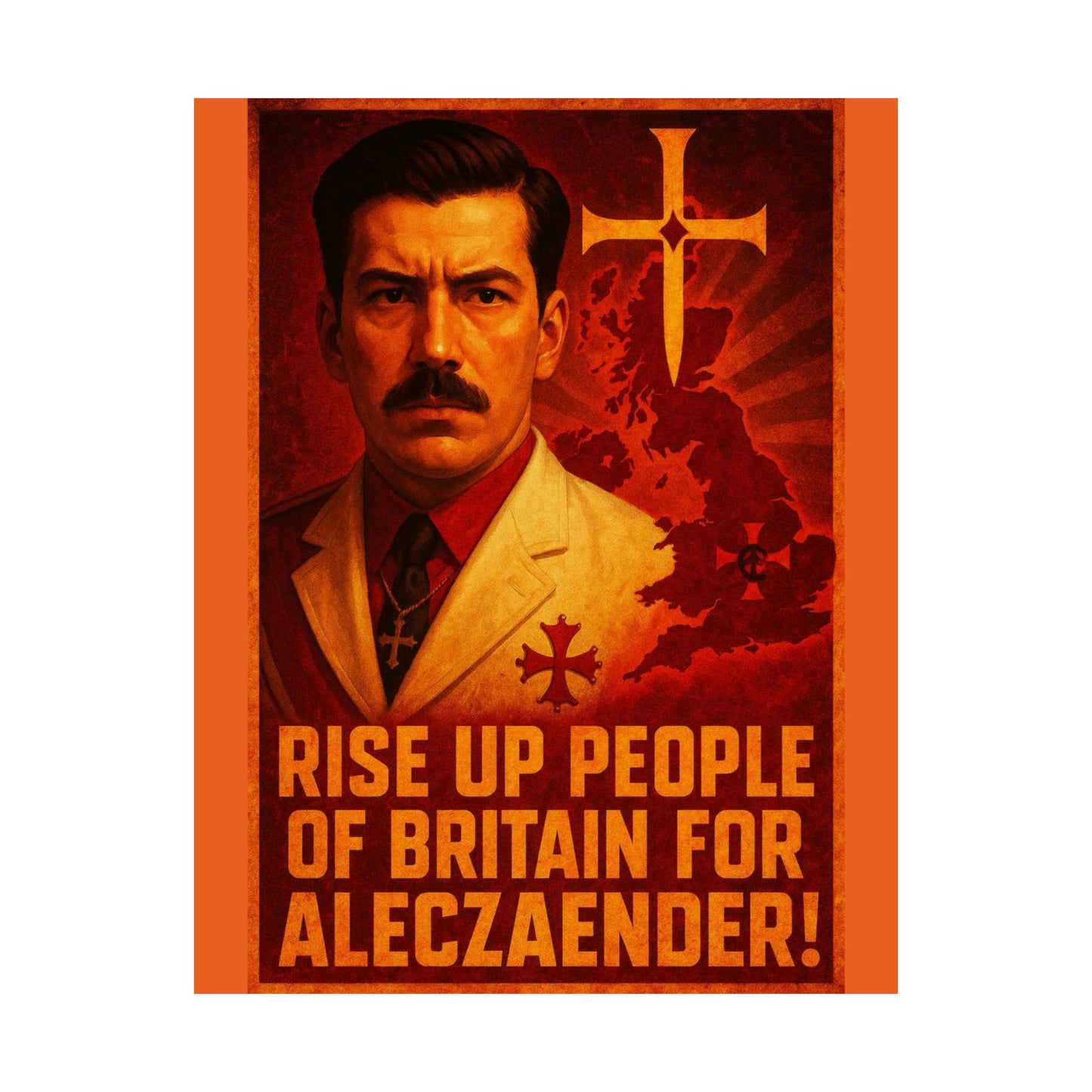 Rise Up Satin Poster